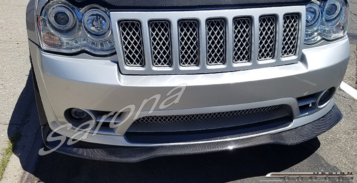 Custom Jeep Grand Cherokee  SUV/SAV/Crossover Front Lip/Splitter (2005 - 2010) - $490.00 (Part #JP-042-FA)